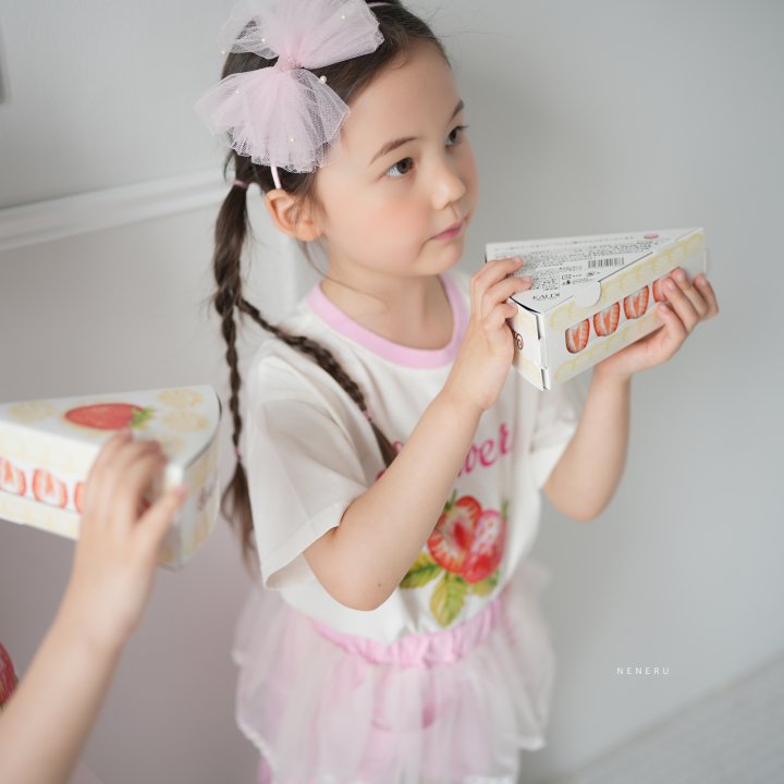 Neneru - Korean Baby Fashion - #babyboutiqueclothing - Strawberry Tee - 8