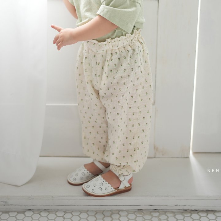 Neneru - Korean Baby Fashion - #babyclothing - Cherry Pants - 2