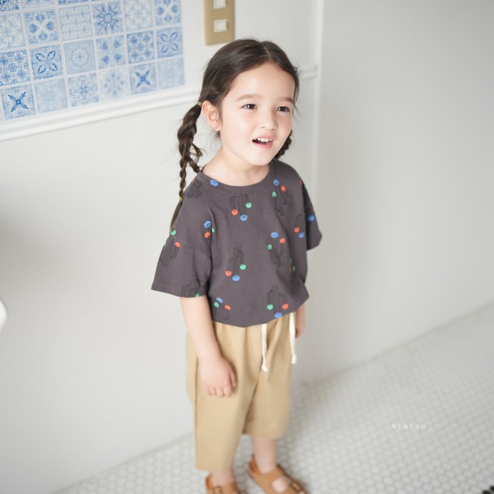 Neneru - Korean Baby Fashion - #babyclothing - Cactus Tee - 6