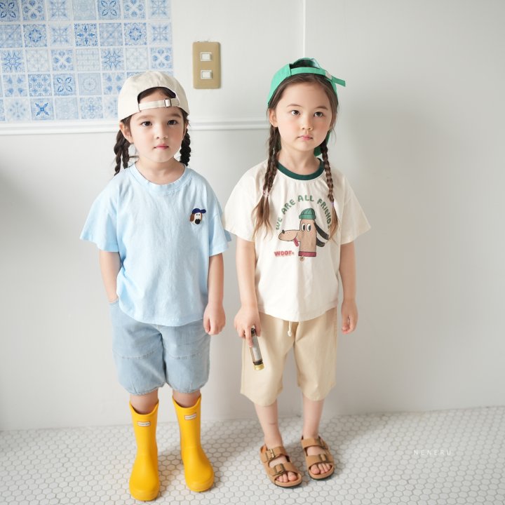 Neneru - Korean Baby Fashion - #babyboutiqueclothing - Bebe Dog Tee - 4