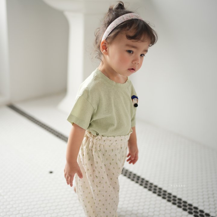 Neneru - Korean Baby Fashion - #babyclothing - Kong Embroidery Tee - 3