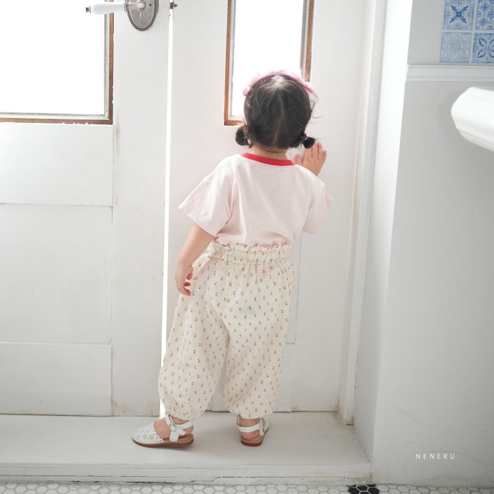 Neneru - Korean Baby Fashion - #babyfashion - Cherry Pants - 3