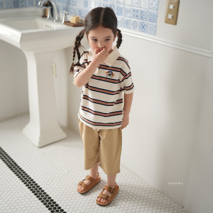 Neneru - Korean Baby Fashion - #babyfashion - Mason Collar Tee - 8