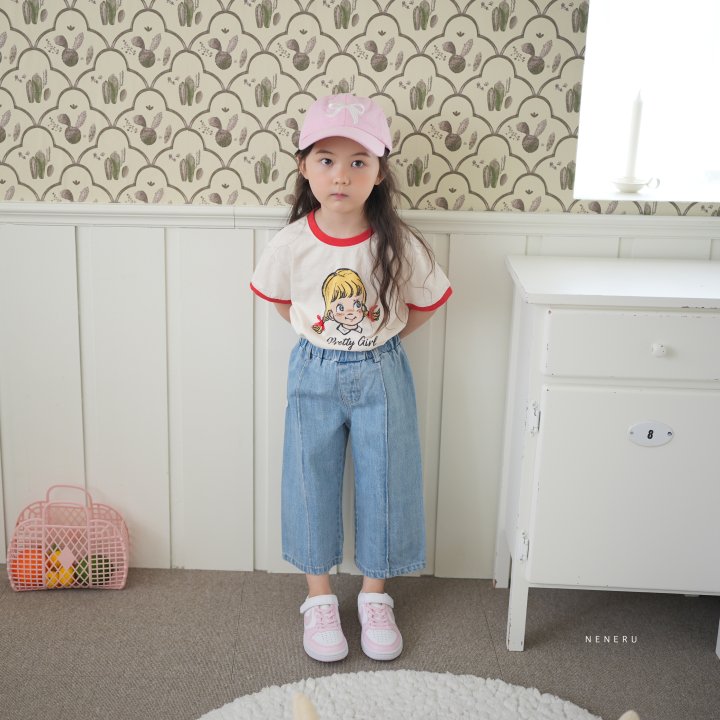 Neneru - Korean Baby Fashion - #babyfever - Mezzo Ribbon Pants - 6