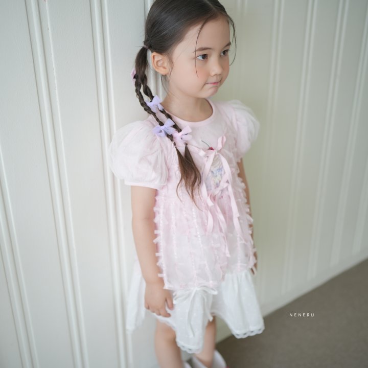 Neneru - Korean Baby Fashion - #babygirlfashion - Pong Pong Bolero - 5