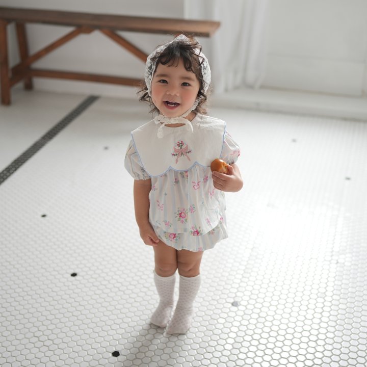 Neneru - Korean Baby Fashion - #babygirlfashion - Macaron Bloomer Set - 3