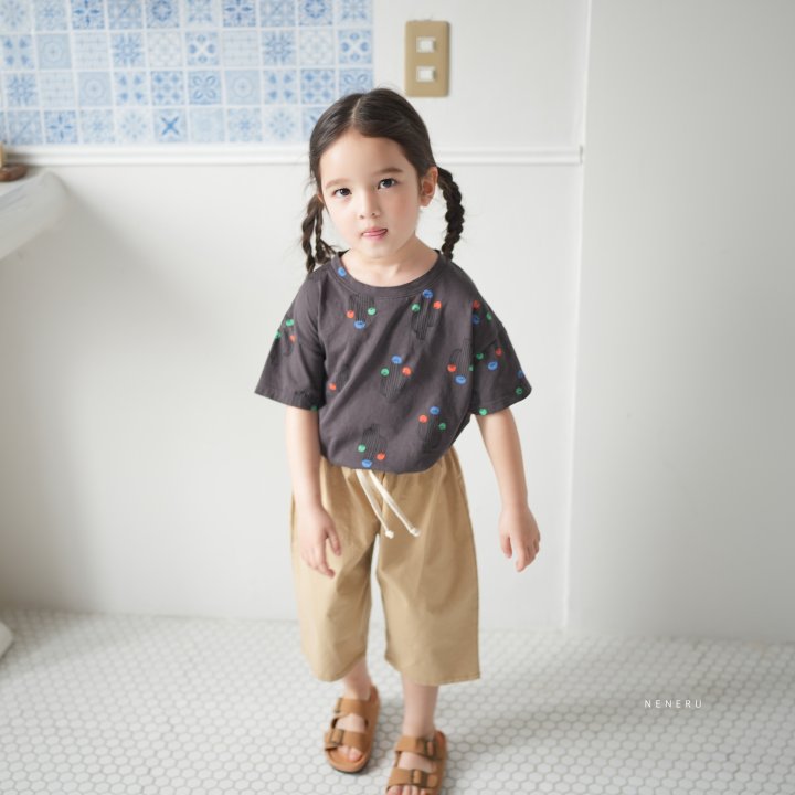 Neneru - Korean Baby Fashion - #babygirlfashion - Cactus Tee - 9
