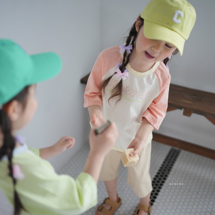 Neneru - Korean Baby Fashion - #babygirlfashion - Howdy Tee - 5