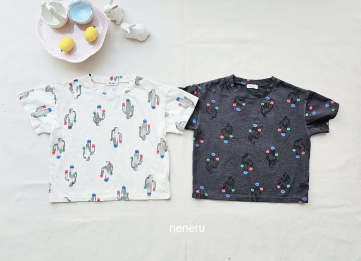 Neneru - Korean Baby Fashion - #babylifestyle - Cactus Tee - 10