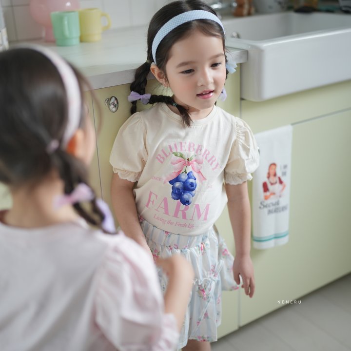 Neneru - Korean Baby Fashion - #babyoninstagram - Blueberry Tee - 3