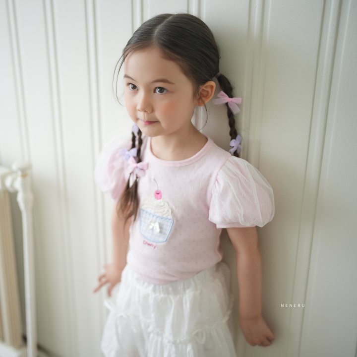 Neneru - Korean Baby Fashion - #babyoninstagram - Wendy Puff Tee