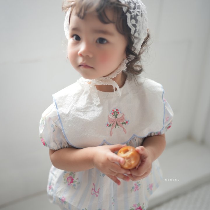 Neneru - Korean Baby Fashion - #babyootd - Macaron Bloomer Set - 6