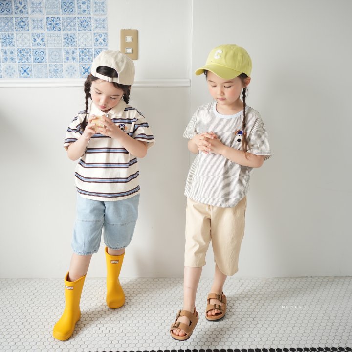Neneru - Korean Baby Fashion - #babyoninstagram - Kids Willis Tee - 4