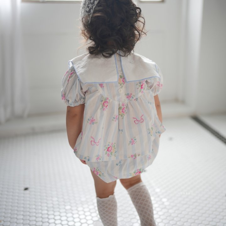 Neneru - Korean Baby Fashion - #babyoutfit - Macaron Bloomer Set - 8
