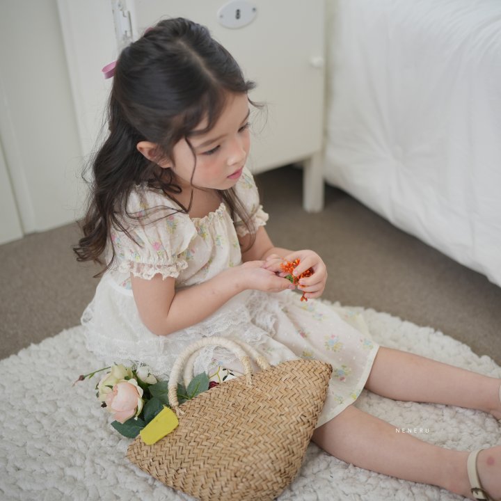 Neneru - Korean Baby Fashion - #babyoutfit - Sweet One-piece - 3