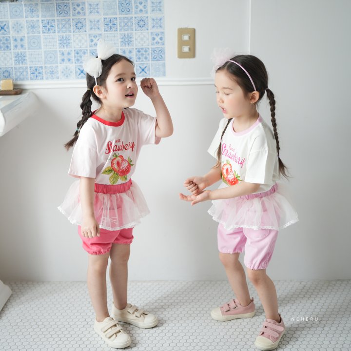 Neneru - Korean Baby Fashion - #babyoutfit - Ever Skirt Pants - 8