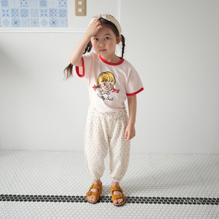 Neneru - Korean Baby Fashion - #babyoutfit - Lily Pippi Tee - 5