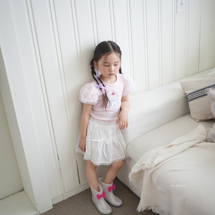 Neneru - Korean Baby Fashion - #babyoutfit - Wendy Puff Tee - 3