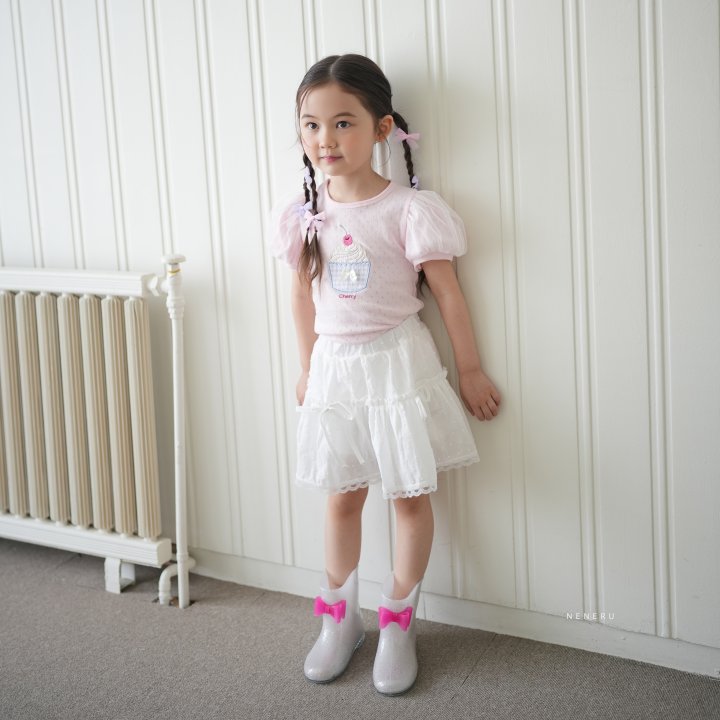 Neneru - Korean Baby Fashion - #babyoutfit - Wendy Puff Tee - 4