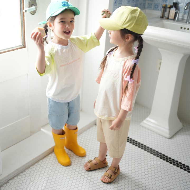 Neneru - Korean Baby Fashion - #babyoutfit - Howdy Tee - 9