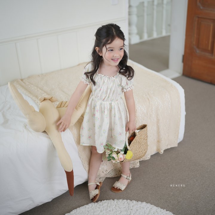 Neneru - Korean Baby Fashion - #babyoutfit - Sweet One-piece - 4