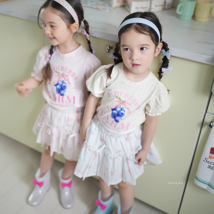Neneru - Korean Baby Fashion - #babywear - Blueberry Tee - 7