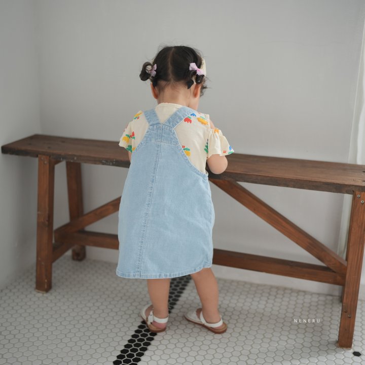 Neneru - Korean Baby Fashion - #babywear - Heart Overalls - 8