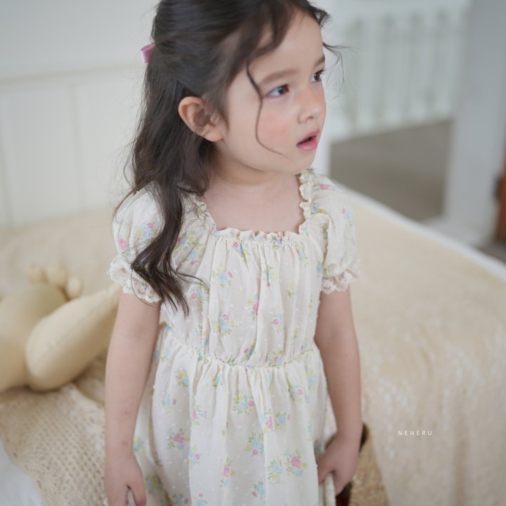 Neneru - Korean Baby Fashion - #onlinebabyboutique - Sweet One-piece - 5