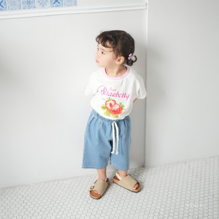 Neneru - Korean Baby Fashion - #babywear - Strawberry Tee - 4