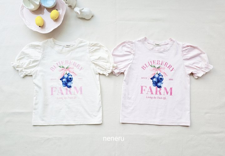 Neneru - Korean Baby Fashion - #onlinebabyshop - Blueberry Tee - 9