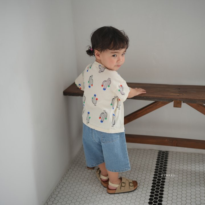 Neneru - Korean Baby Fashion - #onlinebabyshop - Cactus Tee - 2