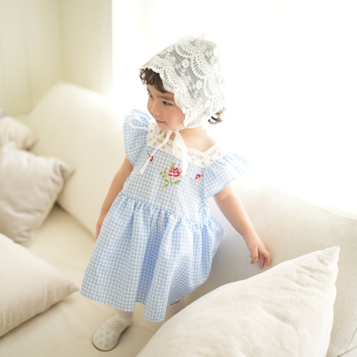 Neneru - Korean Baby Fashion - #smilingbaby - Lily Bonnet - 2