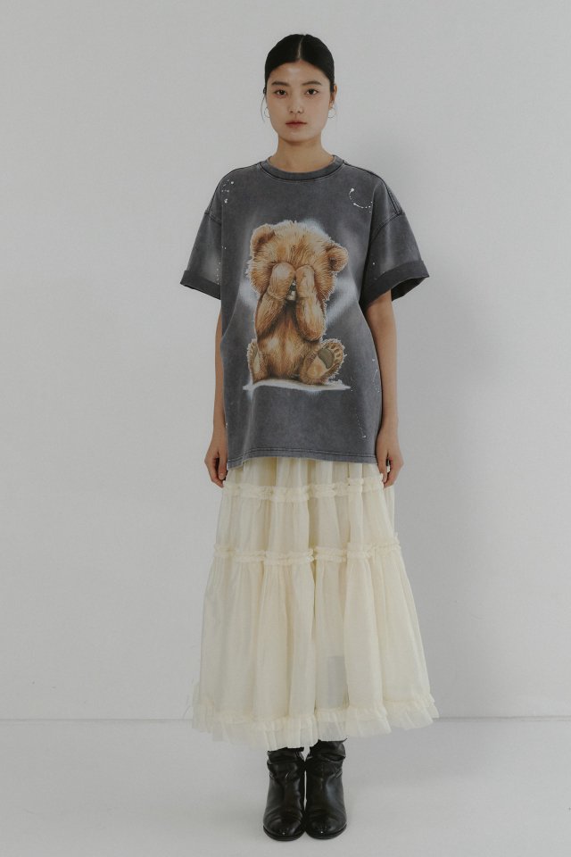Neroli36 - Korean Women Fashion - #momslook - Embroidery Maxi Skirt - 12
