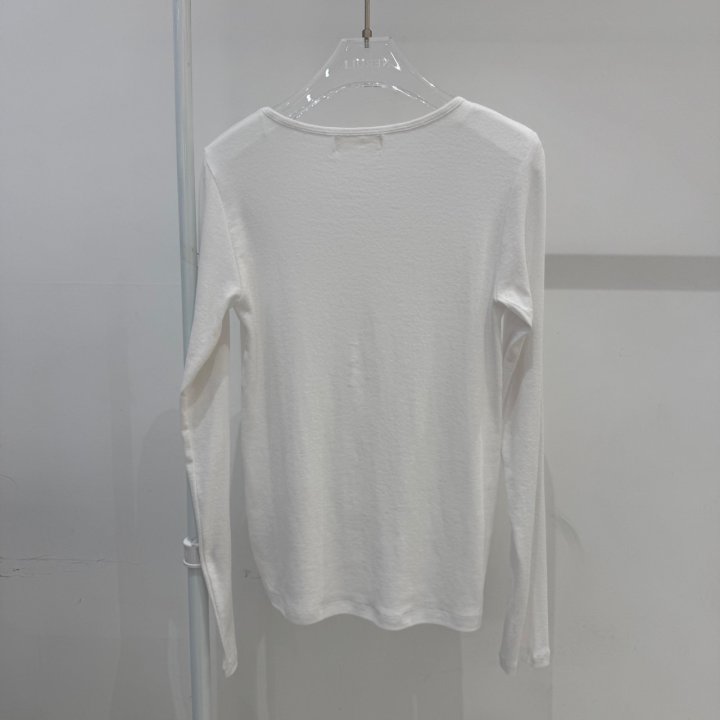Neroli36 - Korean Women Fashion - #momslook - Slim Tee - 3