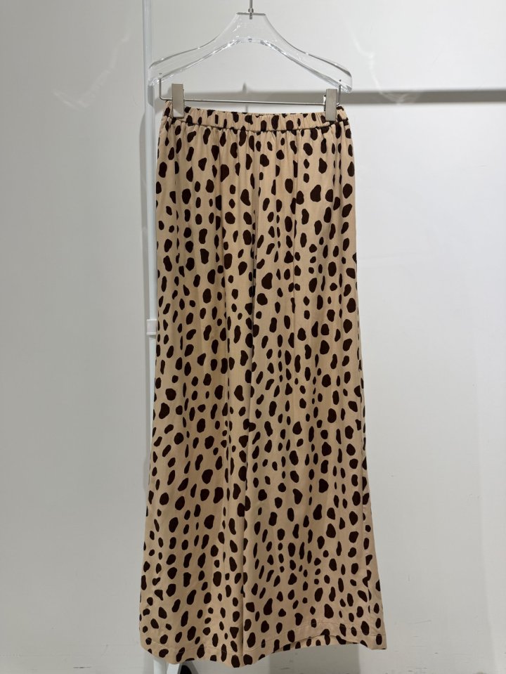 Neroli36 - Korean Women Fashion - #momslook - Leopard Banding Pants - 2