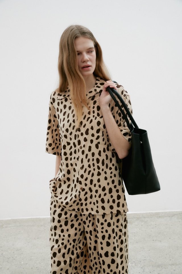 Neroli36 - Korean Women Fashion - #momslook - Leopard Banding Pants - 7