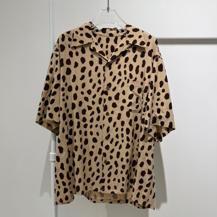 Neroli36 - Korean Women Fashion - #momslook - Leopard Print Shirt
