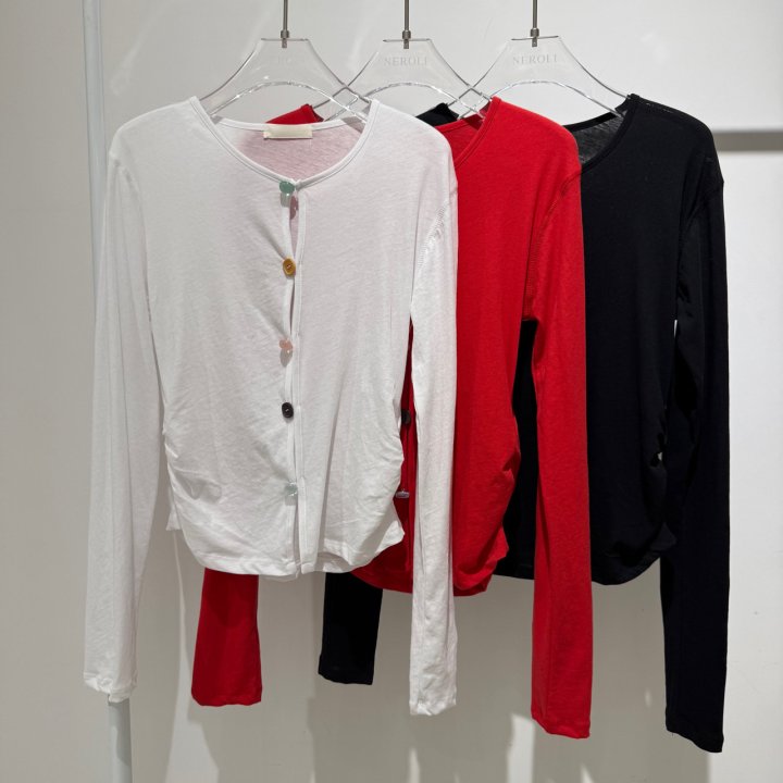 Neroli36 - Korean Women Fashion - #momslook - Jewelry Tee