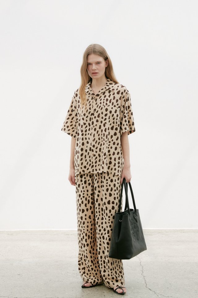 Neroli36 - Korean Women Fashion - #pursuepretty - Leopard Banding Pants - 12