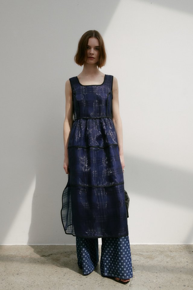 Neroli36 - Korean Women Fashion - #shopsmall - Check Dress - 11