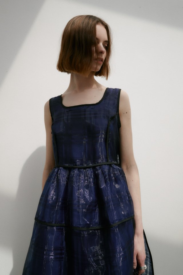 Neroli36 - Korean Women Fashion - #vintagekidsstyle - Check Dress - 7