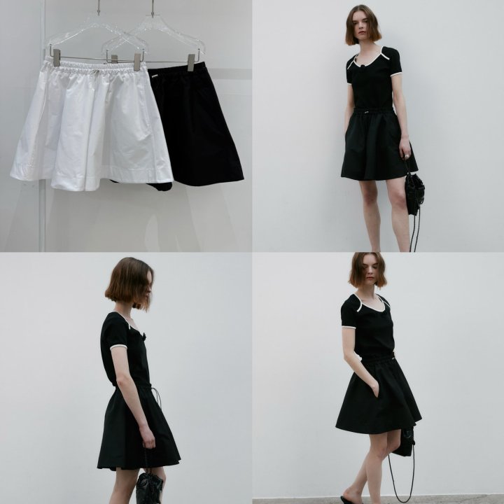Neroli36 - Korean Women Fashion - #vintagekidsstyle - Leo Hule Skirt - 5