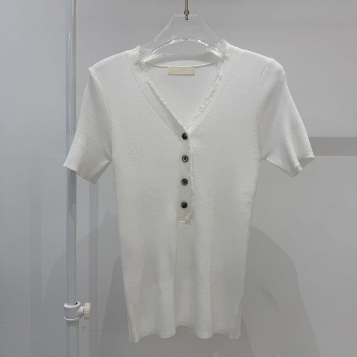 Neroli36 - Korean Women Fashion - #womensfashion - Tessel Ribbed Knit Sleeveless Top - 2
