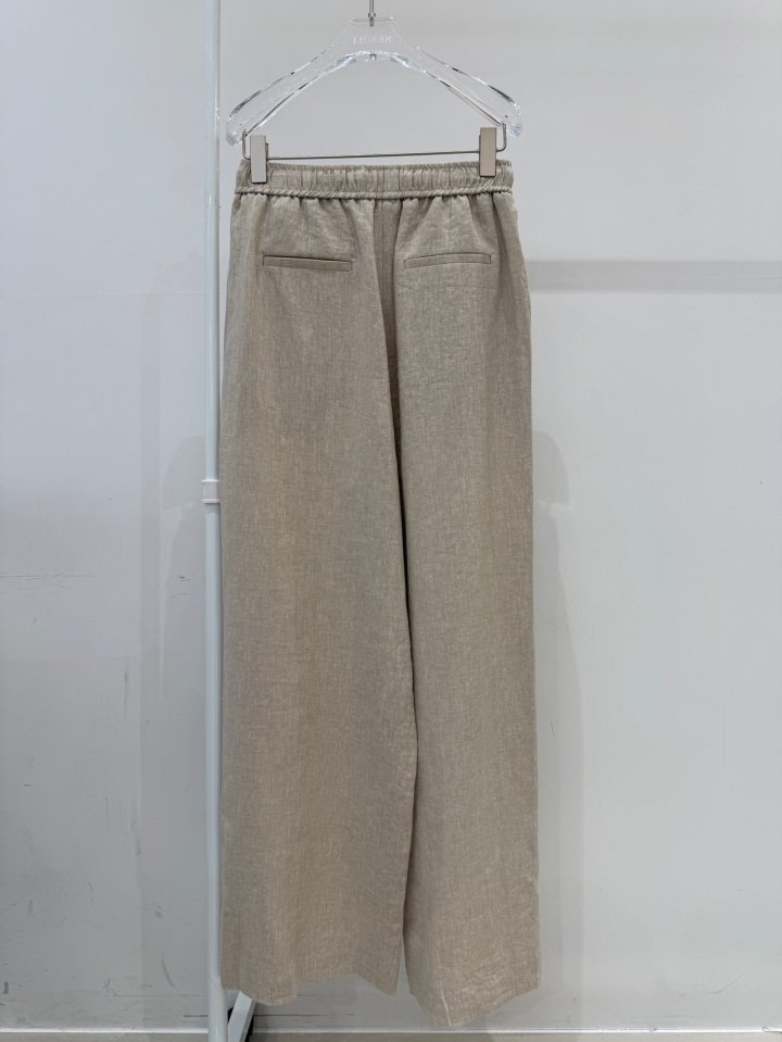 Neroli36 - Korean Women Fashion - #womensfashion - Linen Pleats Pants - 2