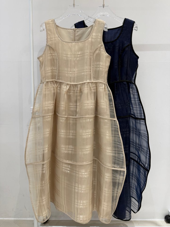 Neroli36 - Korean Women Fashion - #womensfashion - Check Dress