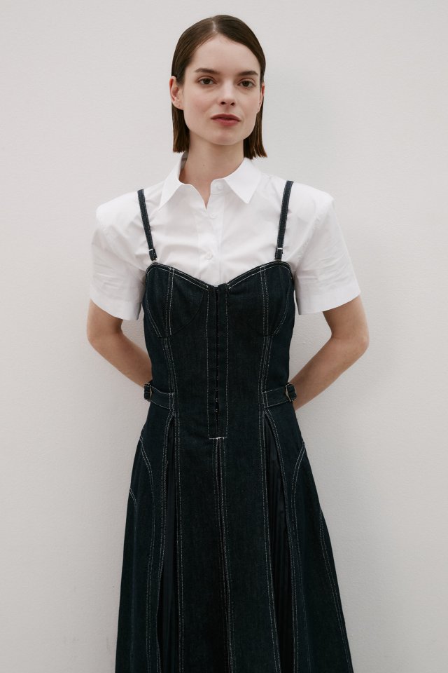 Neroli36 - Korean Women Fashion - #womensfashion - Silket Crop Shirt - 5