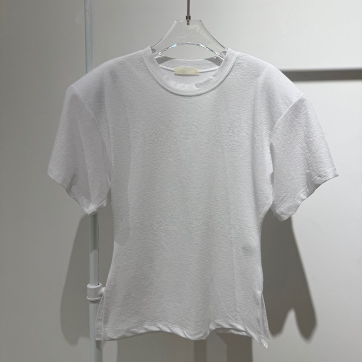Neroli36 - Korean Women Fashion - #womensfashion - Dying Padded Tee - 2