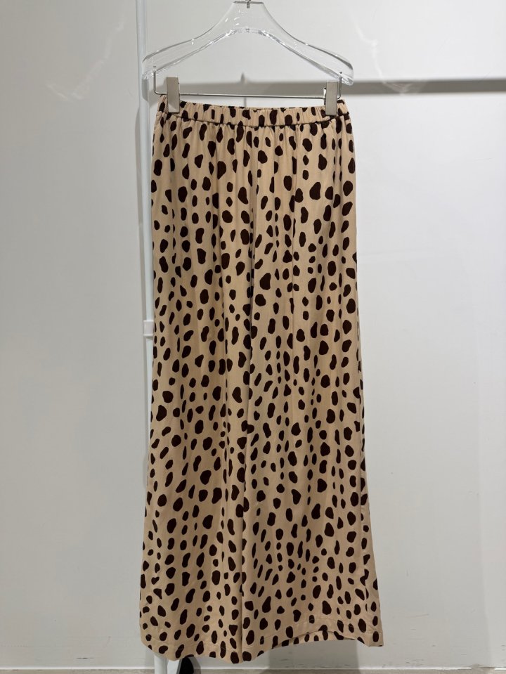 Neroli36 - Korean Women Fashion - #womensfashion - Leopard Banding Pants