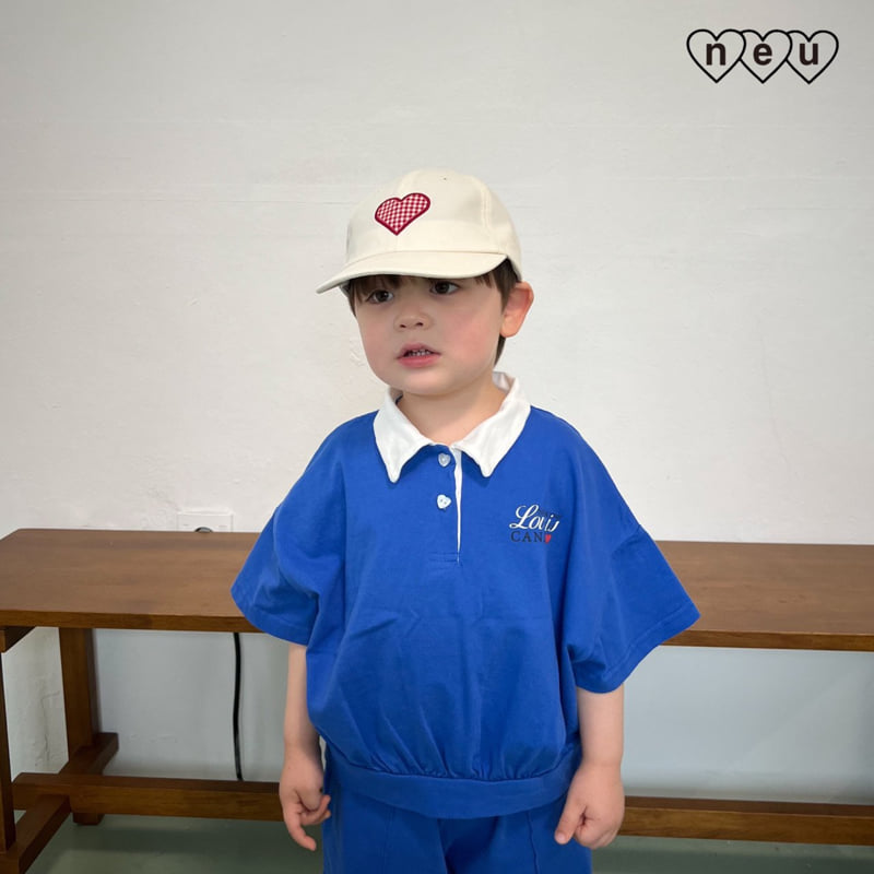 Neu - Korean Baby Fashion - #babyboutique - Check Ball Cap - 7