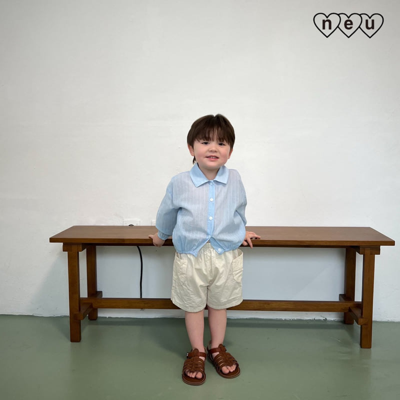 Neu - Korean Baby Fashion - #onlinebabyshop - Summer Shirt - 4